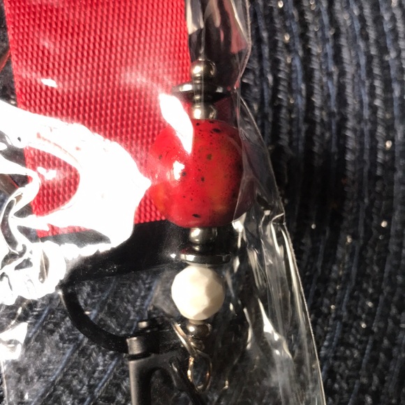 NEW Handmade keychains: red, beaded, charms - Picture 4 of 4